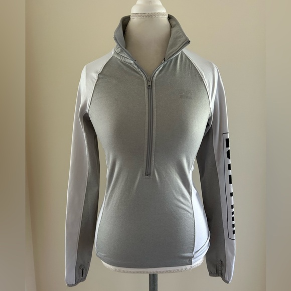 PINK Jackets & Blazers - Pink Gray/White Jacket